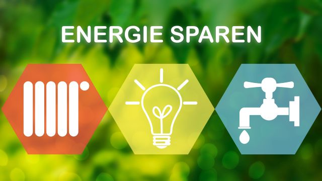 Energiesparen bei Heizung, Stromverbrauch, Wasser