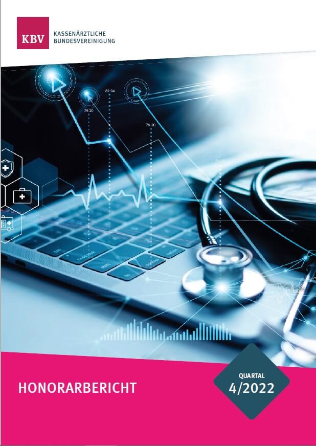 Wenig Zuwachs verzeichnet der Honorarbericht 4.22 der KBV. Quelle: KBV)