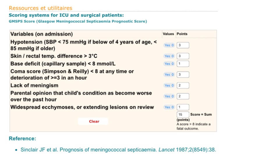 GMSPS, alle Variablen sind positiv, maximal 15 Punkte