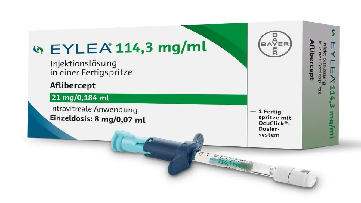 EYLEA 8mg: Seit Januar 2024 ist der bewährte VEGFInhibitor in der vierfach höheren molaren