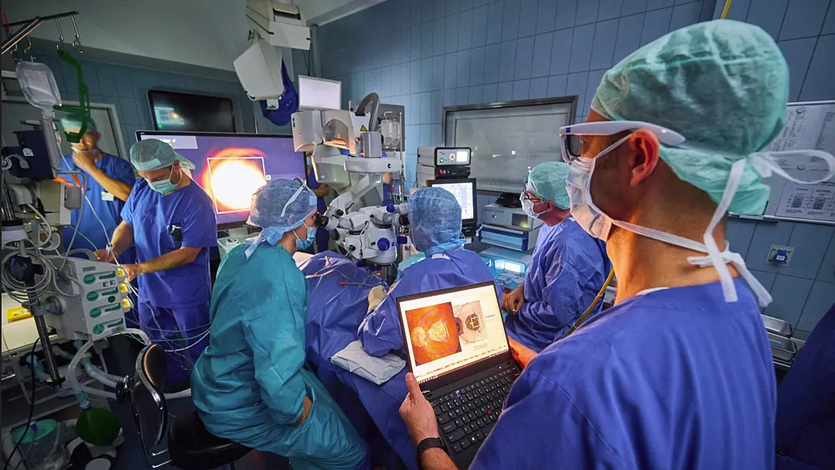 Team im OP bei Operation